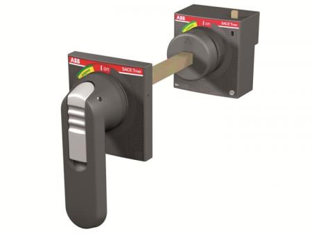 ABB RHE_H LH XT1...XT4 STAND. RETURNED Drehgriff, grau, lang Zubehör für XT1 bis XT4