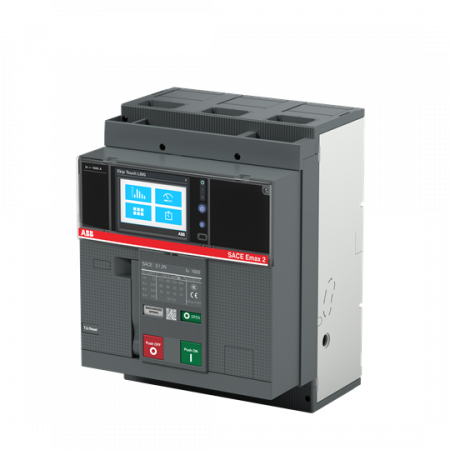ABB E1.2N 250 Ekip G Touch LSIG 3p F F Offener Leistungsschalter Emax2 mit vorderseitigen Anschlüssen In=250 A 3P 690 V Version F