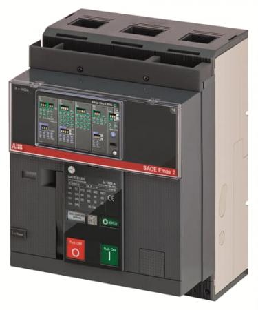 ABB E1.2C 800 Ekip Dip LSI 3p F F Offener Leistungsschalter Emax2 mit vorderseitigen Anschlüssen In=800 A 3P 690 V Version F