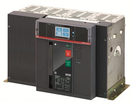 ABB E4.2V 2500 Ekip Touch LSIG 4p F HR Offener Leistungsschalter Emax2 rückseitig waagerechte Flachanschlüsse In=2500 A 4P 690 V Version F