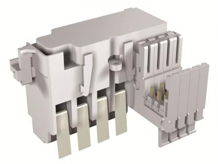 ABB AUX 4Q 24VDC E2.2/3...E6.2/3 Hilfskontakt, 4 Meldekontakte 24 V DC, für Leistungsschalter Emax 2 und Emax 3