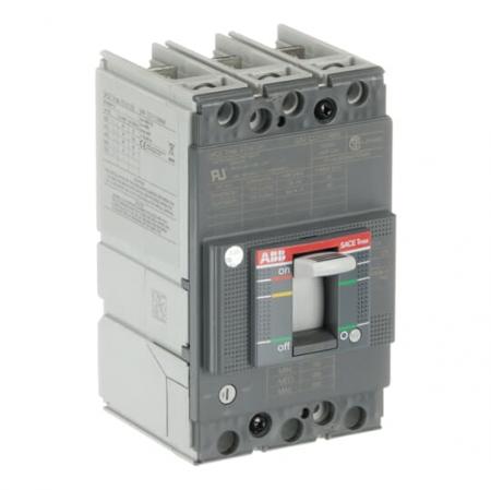 ABB XT1H 125 MCP In=50 3p F F UL/CSA Kompaktleistungsschalter Tmax XT1 mit vorderseitigen Anschlüssen, 3polig