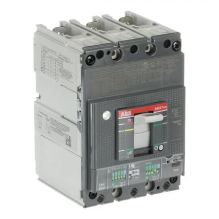 ABB XT2H 125 Ekip Dip LS/I In=125A 3p F F UL Kompaktleistungsschalter Tmax XT2 mit vorderseitigen Anschlüssen, 3polig