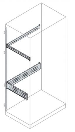 ABB IS2-EB0400 2 Querstreben hinten/seitlich, H=48mm, B=400mm, T=400mm