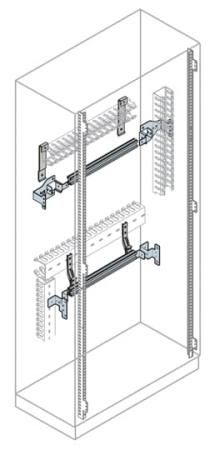 ABB IS2-EH0018 IS2 AM2 DIN-Schiene + Bef, 18 DIN-Module B=600mm