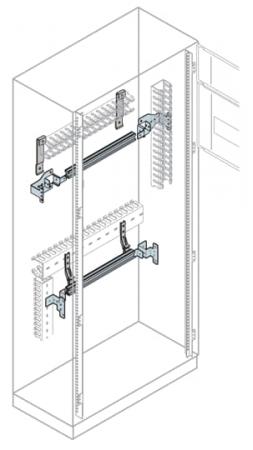 ABB IS2-EH0036 IS2 AM2 DIN-Schiene + Bef, 36 DIN-Module B=800