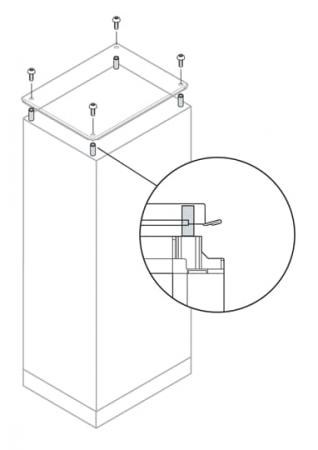 ABB IS2-AE1015 IP20 IS2 Set für Dachbelüftung, Zubehör AM2/IS2 Gehäuse
