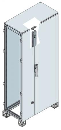 ABB IS2-ES2004FV2K IS2 Steuerschrank Blechtür, mit Kabelraum H=2000, B=1000, T=400