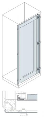 ABB IS2-EE2108K EE2060X ISX Edelstahl-Innentür, eingelassen H=2000mm, B=800mm