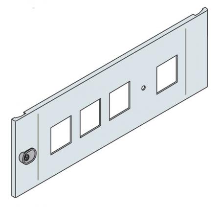ABB IS2-EH7284K IS2 Abdeckung für Einschübe, B=200mm, B=800mm