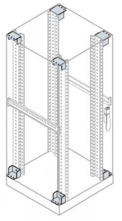 ABB IS2-EB6000 4 Befestigungswinkel für 19-Zoll, H.Prof. B=600mm