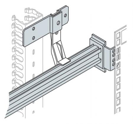 ABB IS2-EH1925 IS2 DIN-Schiene + Befixiertigung, 25 DIN-Module