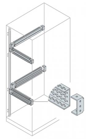 ABB IS2-EB1080 2 C-Querstreben vorne/seitlich, Kastenform H=100mm B=800mm