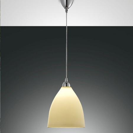 Provenza Pendelleuchte in Amber Glas von Fabas Luce