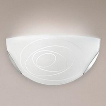 Kent Trendige Dekorwandleuchte in Weiss von Fabas Luce