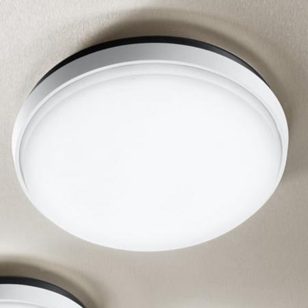 Fabas Luce 3315-69-102 Olly LED Außen Deckenleuchte Ø180mm 10W IP54 Weiß