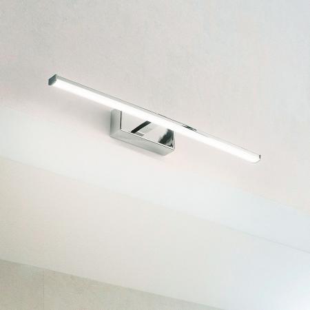 Nala LED Wandleuchte als Spiegel- und Bilderleuchte in Chrom von Fabas Luce