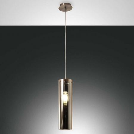 Fabas Luce 3480-40-126 Pendelleuchte Sintesi E27 Ø100mm Grau
