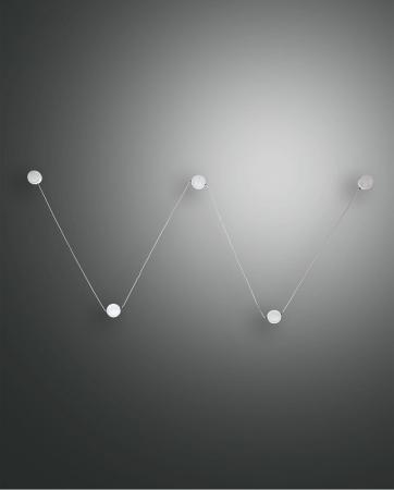 Giro Deckenleuchte LED 5x5W Weiss Fabas Luce