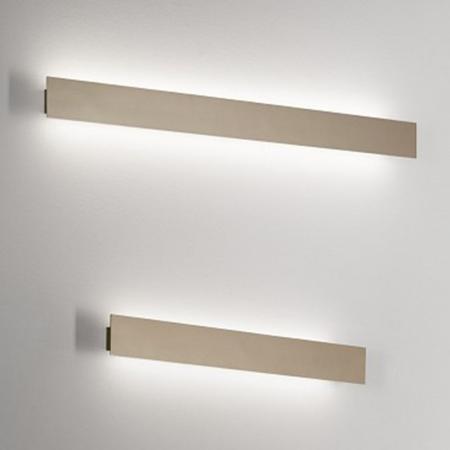 Lotus Wandleuchte mit warmweißer LED in Gold edelmatt Fabas Luce