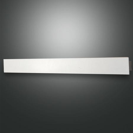Dimmbare LED-Wandleuchte Lotus Weiss 93cm lang von Fabas Luce