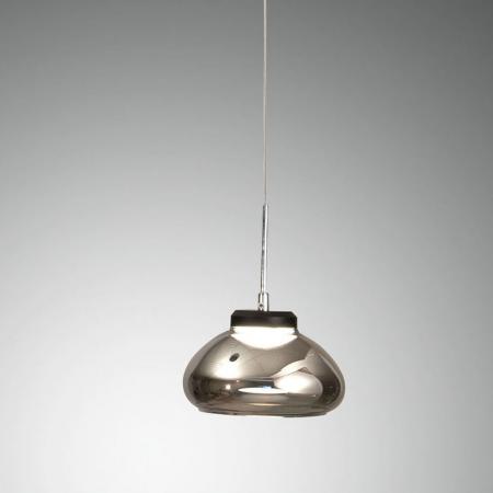 FABAS LUCE 3547-41-126 Arabella LED Pendelleuchte Ø140mm 8W Warmweiß Grau dimmbar