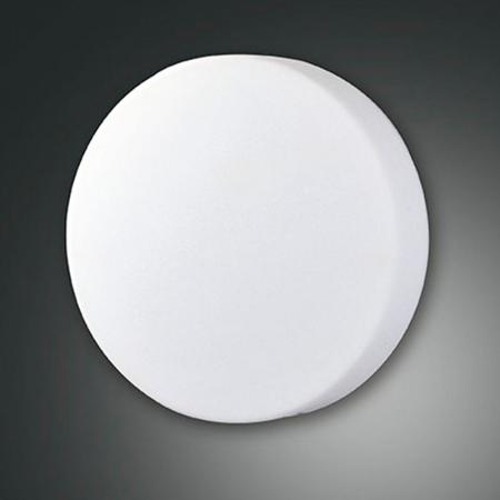 Graff Runde Klassische Dimmbare LED Wand- und Deckenleuchte in Weiss Fabas Luce