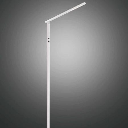 Filigrane LED Steh/Leseleuchte IDEAL in Weiß Touchdimmer Fabas Luce