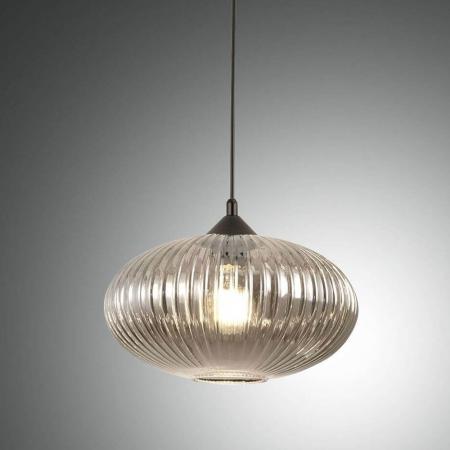 Fiordaliso Pendelleuchte in Grau italienisches Design von Fabas Luce