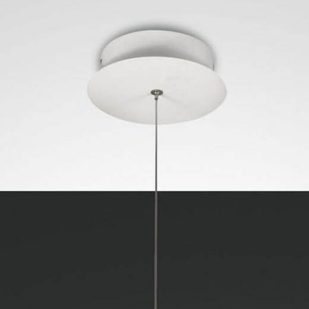 Prado LED Pendelleuchte im Röhrenstil mit Ober- und Unterlicht in Weiß dimmbar von Fabas Luce