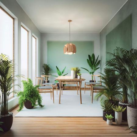 Pevero Pendelleuchte aus massivem Eschenholz in extravagant gebogener Form Ø42 von Fabas Luce