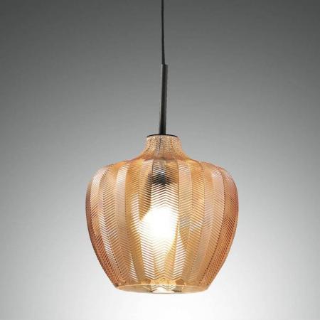 Gallura Pendelleuchte im Oriental-look in Amber von Fabas Luce