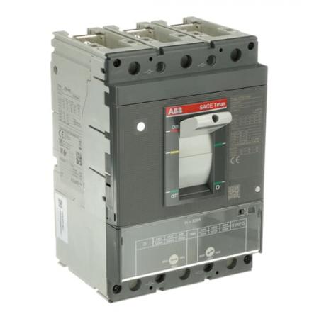 ABB XT5H 400 TMA 320-3200 3p F F Kompaktleistungsschalter Tmax XT5 mit vorderseitigen Anschlüssen, 3polig