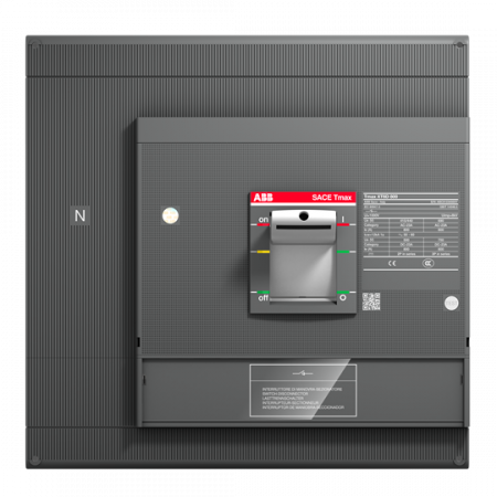 ABB XT6D 1000 4p F F Kompaktlasttrennschalter Tmax XT6D mit vorderseitigen Anschlüssen, 4polig