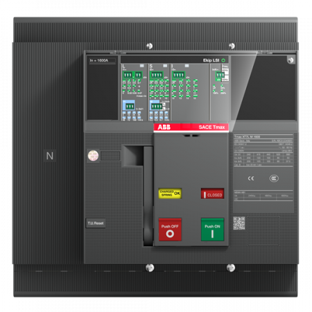 ABB XT7S M 1250 Ekip Dip LSI In=1250A 4p F F Kompaktleistungsschalter Tmax XT7M mit vorderseitigen Anschlüssen, 4polig