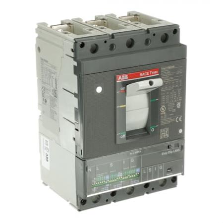 ABB XT5N 600 Ekip Dip LSIG 600 3p FF UL/CSA Kompaktleistungsschalter Tmax XT5 mit vorderseitigen Anschlüssen, 3polig