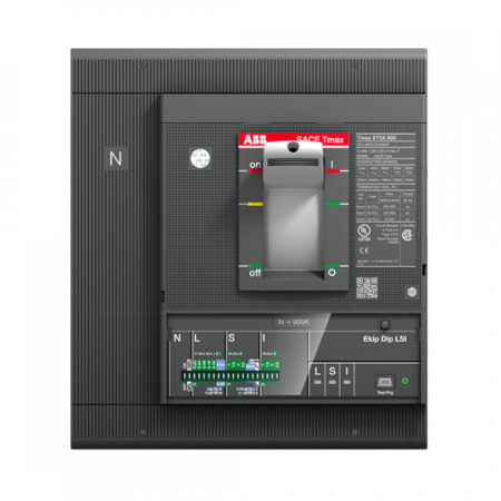ABB XT5N 400 Ekip Dip LSIG 400 4p FF UL/CSA Kompaktleistungsschalter Tmax XT5 mit vorderseitigen Anschlüssen, 4polig