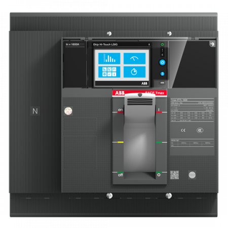 ABB XT7H 1200 Ekip Touch LSI In1200 4p FF UL Kompaktleistungsschalter Tmax XT7 mit vorderseitigen Anschlüssen, 4polig