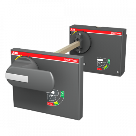 ABB RHE_B XT5 WBASE R.DIST.ADJ.ROT.HA+2PLL Basis für Drehantrieb, Festeinbau, steckbar, mit 2xSchlossverriegelung Zubehör für XT5