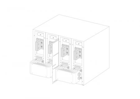 ABB KitJumpE4.2 1600-2000 UL -B- 2psUS INST Anschlusskit für Leistungsschalter Emax2 1500 V DC 4P installiert