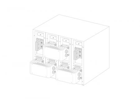 ABB KitJumpE4.2 1600-2000 UL -D- 4psUS INST Anschlusskit für Leistungsschalter Emax2 1500 V DC 4P installiert