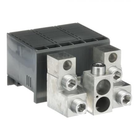 ABB KIT FCCuAl 2x750kcmilXT5 3pcsUL/CSA AuxV Anschlusskit Tmax XT UL/CSA