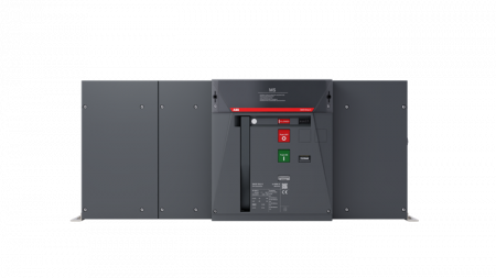ABB E6.3X/MS 4000 3p FHR Lasttrennschalter E6.3 mit In=4000A 3p 150kA ohne Schutzauslöser 3polig, rückseitig horizontale Anschlüsse für Festeinbau