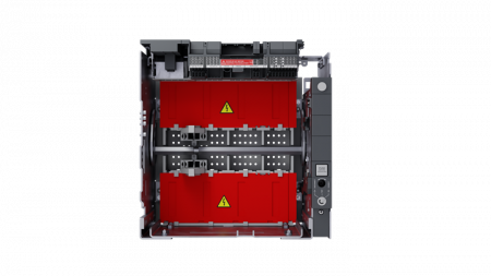 ABB E1.3 W FP Iu up to 1600 4p HR HR Leistungsschalter-Kassette E1.3 mit In=1600A 4p 4polig, Unterteil