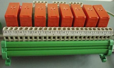 ABB ALS-R8 ASKI Relaisboard 8-fach für Umsetzung 24VDC auf 230VAC/12A (potentialfrei)