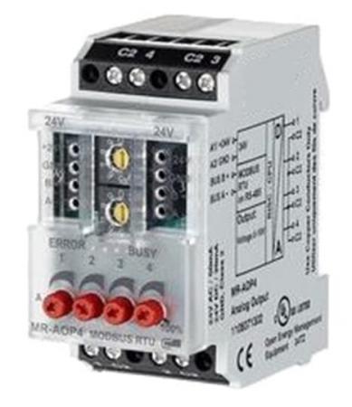 ABB AZS-AOP4 Modbus RTU EA-Mod. Versorgung 24VDC, Ausgang: 4 x 0-10V