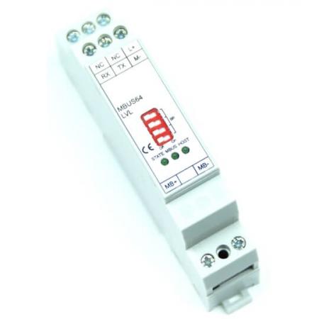ABB AZS-PW48 ASKI Pegelwandler/M-Bus inkl. Steckernetzteil, RS-232 auf M-Bus, 48 Geräte