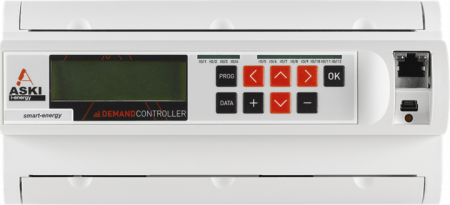 ABB AZS-ECS-M20LSM20 E ASKI EnergyContr. - inklusive AZS-M20, ALS-EMOB, 20xAZS-LSM, AVS-WEB+Energy Controller blau - Bundle für Ladepark