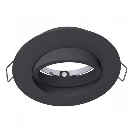 EVN 830009 Deckeneinbauleuchte Schwarz rund schwenkbar Einbaudurchmesser: 68 mm