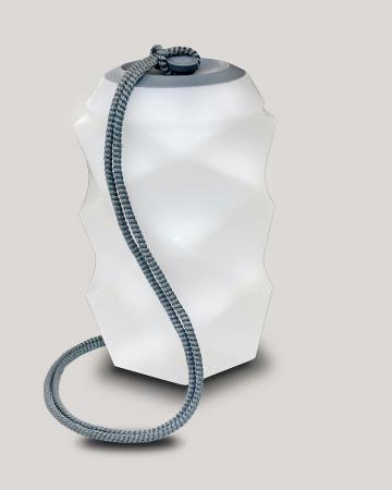 New Garden BITA mobile LED Hängeleuchte weiss/grau Akku RGB